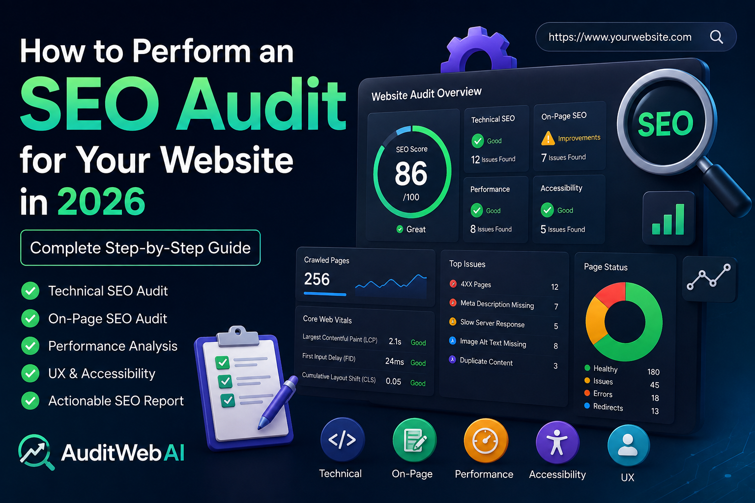 How to Perform an SEO Audit for Your Website in 2026: Complete Step-by-Step Guide