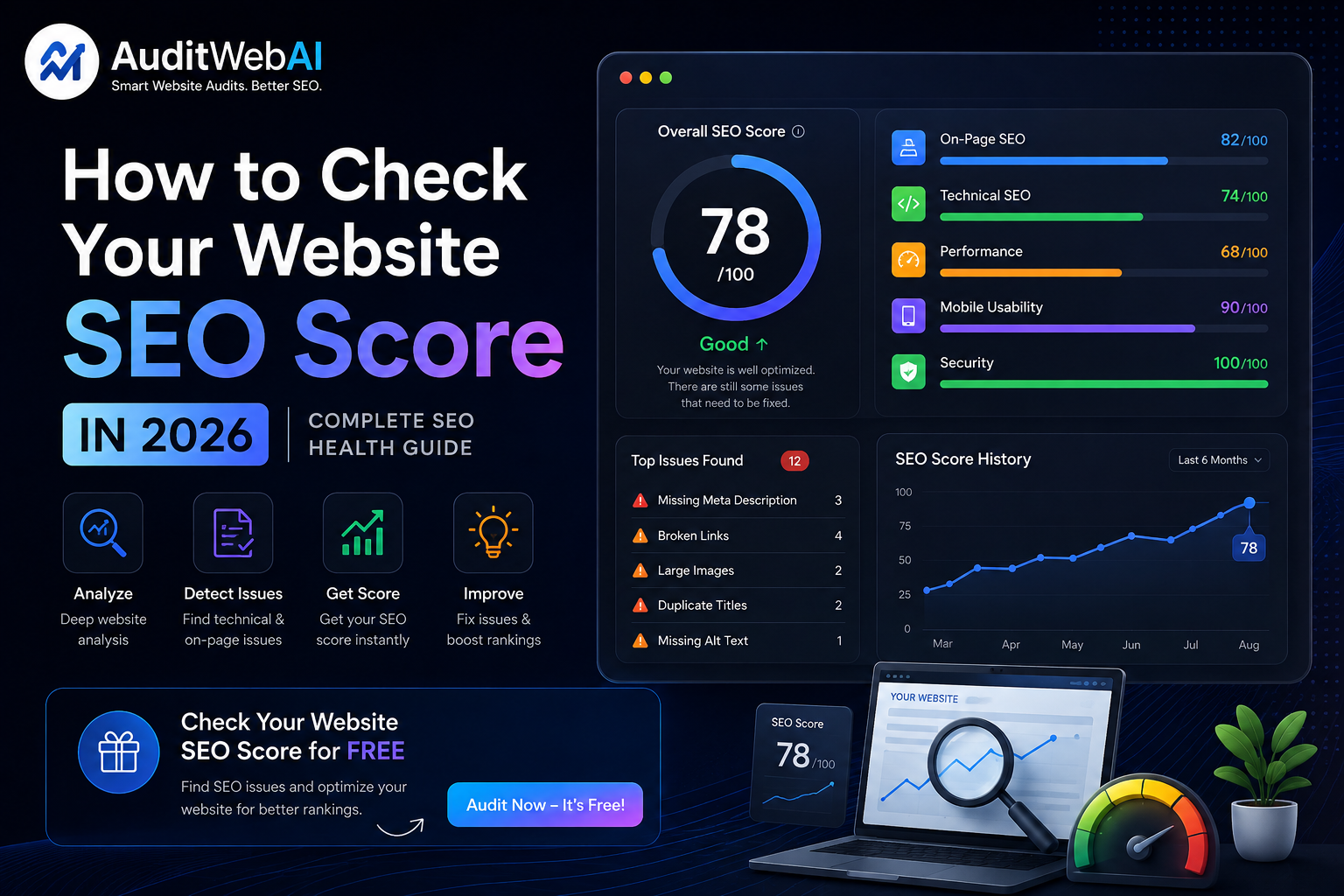 How to Check Your Website SEO Score in 2026: Complete SEO Health Guide